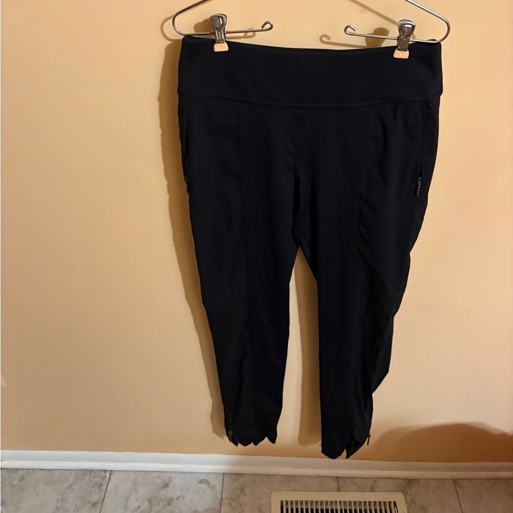 Anatomie black zippered pants